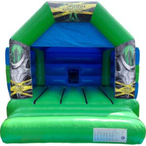 Caution Toxic Biohazard Bouncy Castle Hire Farnborough - Kingdom of Castles