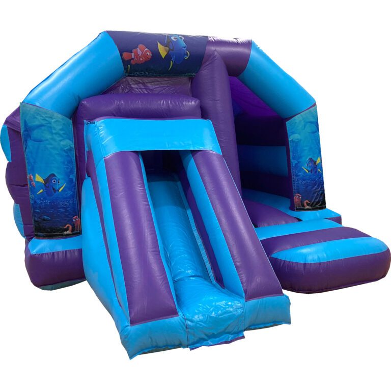Finding Nemo Disco Bouncy Castle Slide Hire Farnborough - Kingdom of Castles