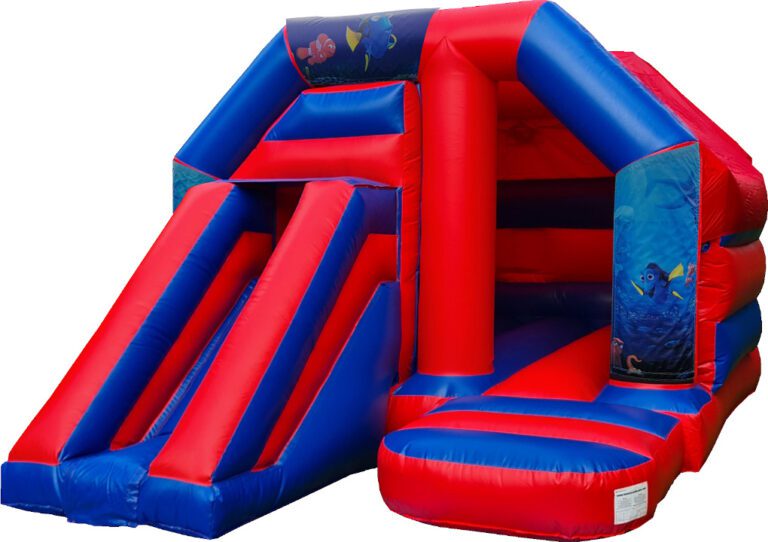 Finding Nemo Disco Bouncy Castle Slide Hire Farnborough - Kingdom of Castles