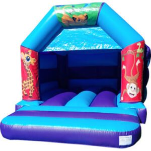 Jungle Bouncy Castle Hire Farnborough (Disco Ready) - Kingdom of Castles