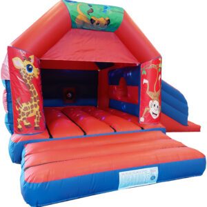 Jungle Disco Bouncy Castle Slide Hire Farnborough - Kingdom of Castles