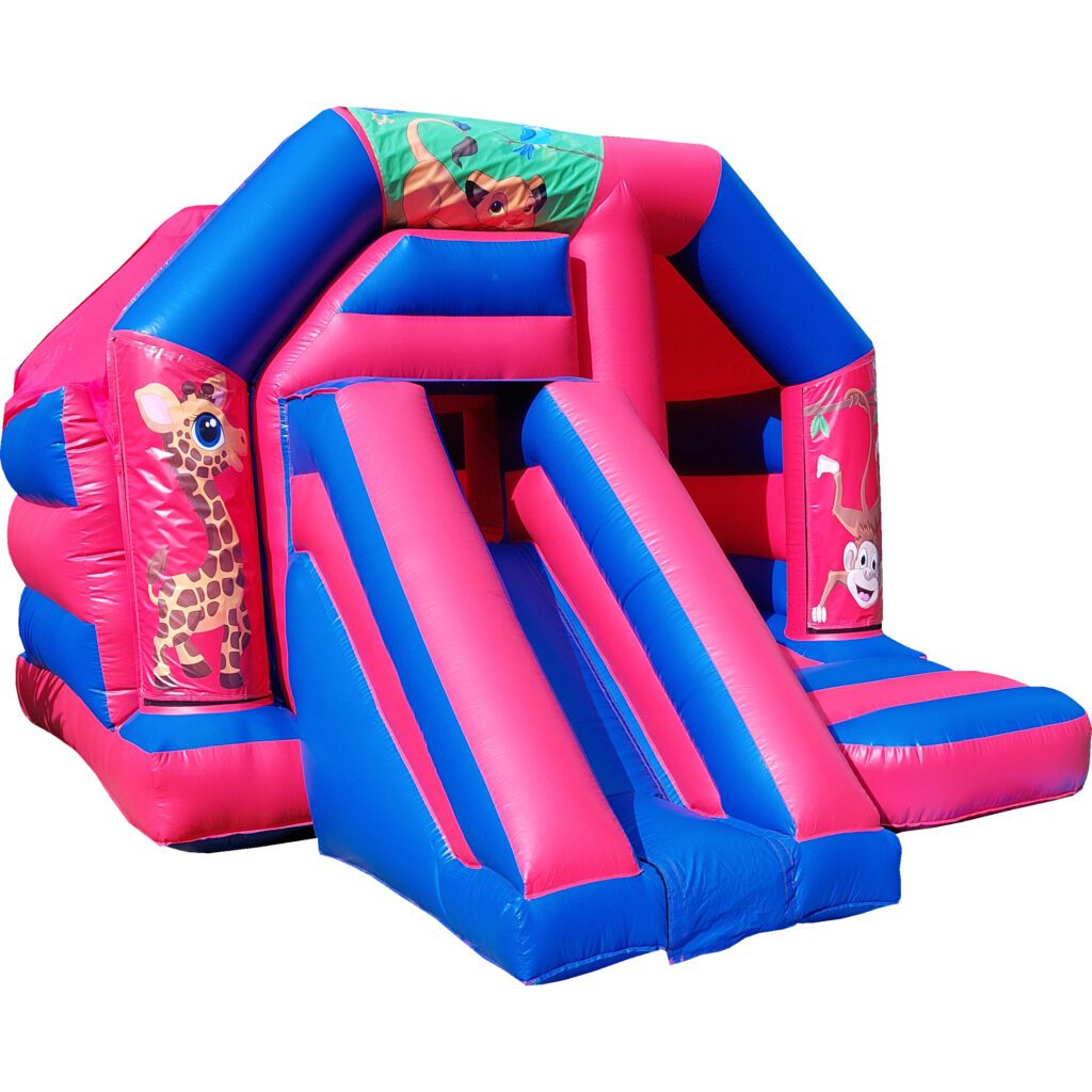 Jungle Disco Bouncy Castle Slide Hire Farnborough - Kingdom of Castles