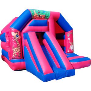 Jungle Disco Bouncy Castle Slide Hire Farnborough - Kingdom of Castles