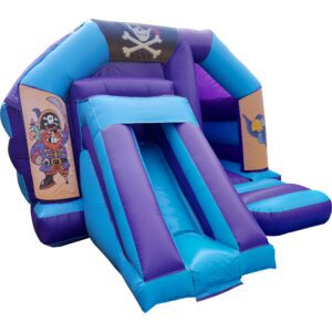 Pirate Disco Bouncy Castle Slide Hire Farnborough - Kingdom of Castles