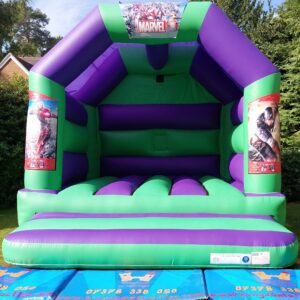 Avengers Super Hero Adult Disco Bouncy Castle Hire Farnborough - Kingdom of Castles