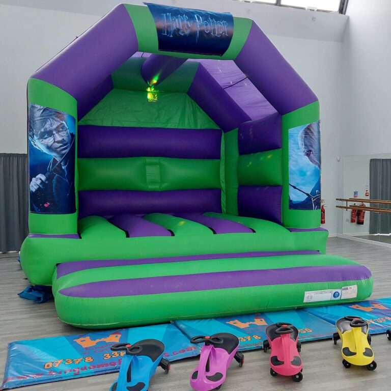 Harry Potter Adult Disco Bouncy Castle Hire - Kingdom of Castles Farnborough