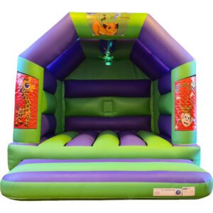 Jungle Adult Disco Bouncy Castle - Kingdom of Castles Farnborough