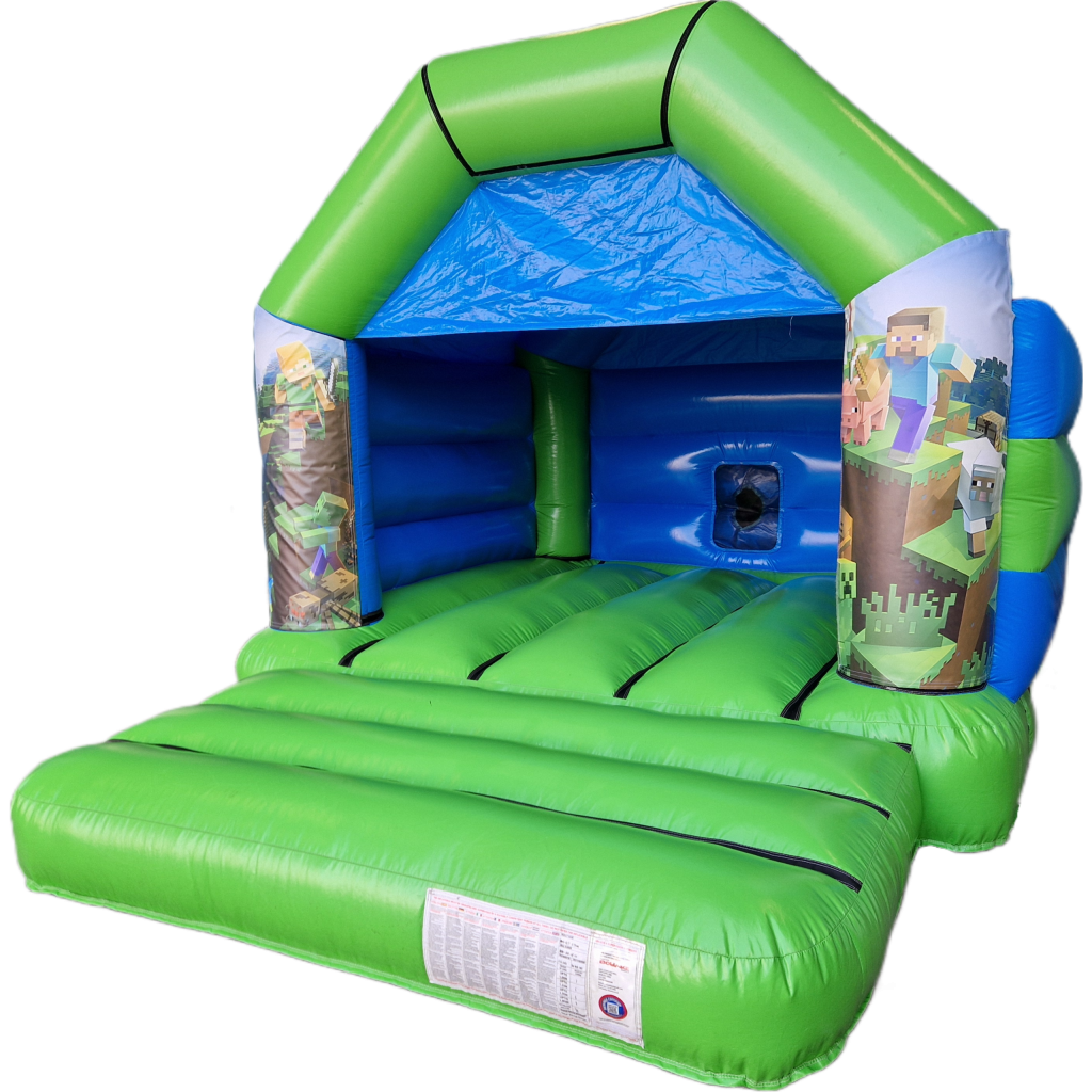 Minecraft Bouncy Castle Hire Hampshire
