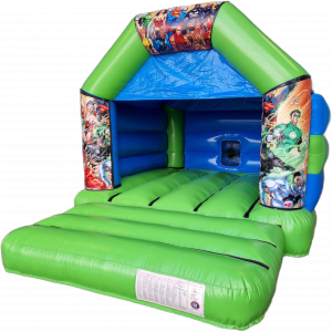 Super Heroes Bouncy Castle Hire Farnborough - Kingdom of Castles