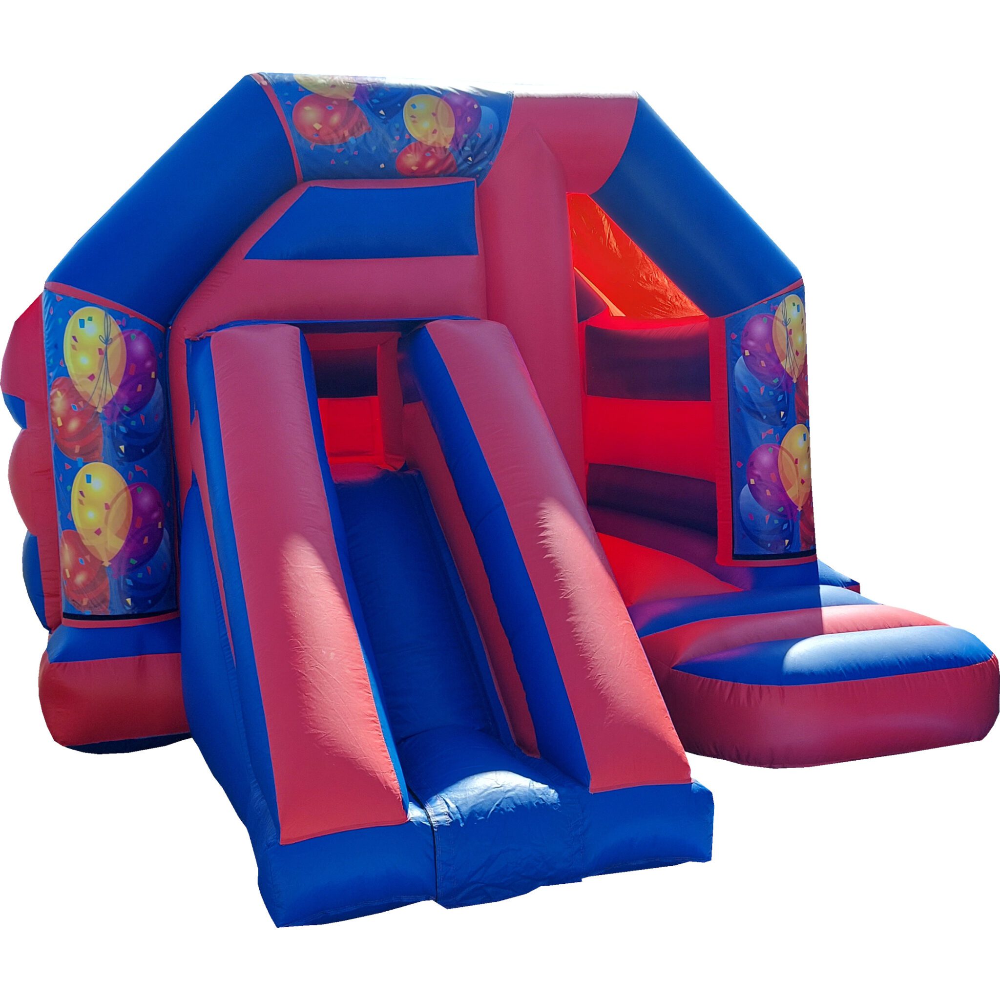 Balloons Bouncy Castle Slide (Disco Ready) Kingdom of Castles