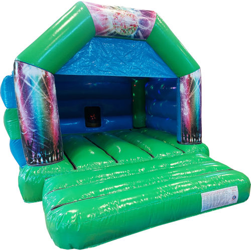 Party Time Bouncy Castle Hire Farnborough (Disco Ready) - Kingdom of Castles