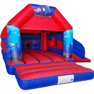 Underwater Finding Nemo Bouncy Castle Slide Hire Farnborough - Kingdom of Castles
