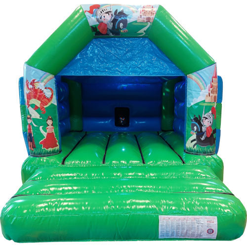 Knights & Dragons Bouncy Castle Hire Farnborough (Disco Ready) - Kingdom of Castles