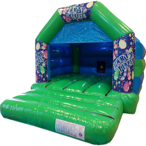 Party Time Bouncy Castle Hire Farnborough (Disco Ready) - Kingdom of Castles