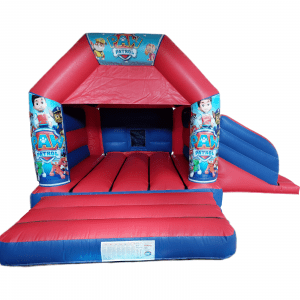Knights & Dragons Bouncy Castle Slide Hire Farnborough (Disco Ready) - Kingdom of Castles