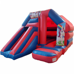 Unicorn Disco Bouncy Castle Slide Hire Farnborough - Kingdom of Castles
