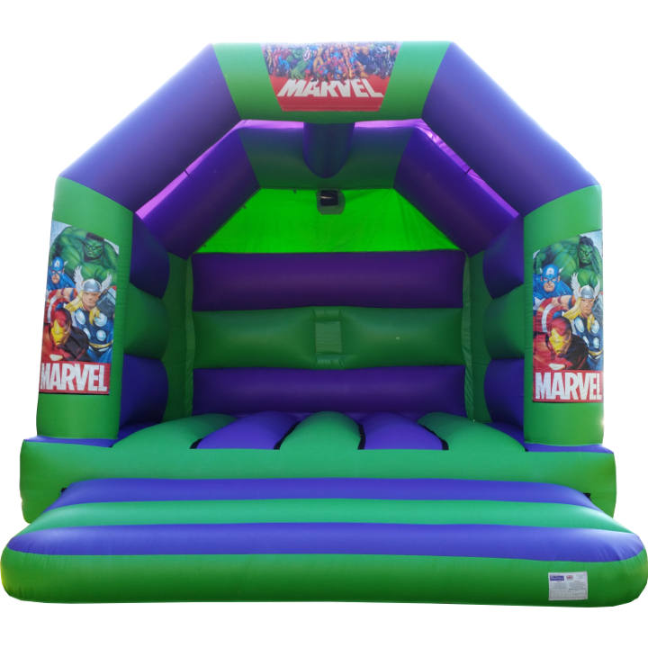 Avengers Super Hero Adult Disco Bouncy Castle Hire Farnborough - Kingdom of Castles