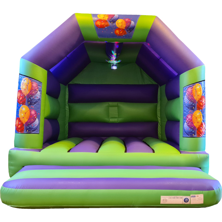 Balloons Adult Disco Bouncy Castle Hire - Kingdom of Castles Farnborough