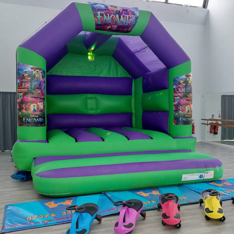 Encanto Adult Bouncy Castle (Disco Ready) Kingdom of Castles, Farnborough
