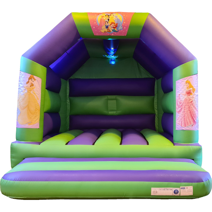 Princesses Adult Disco Bouncy Castle Farnborough - Kingdom of Castles