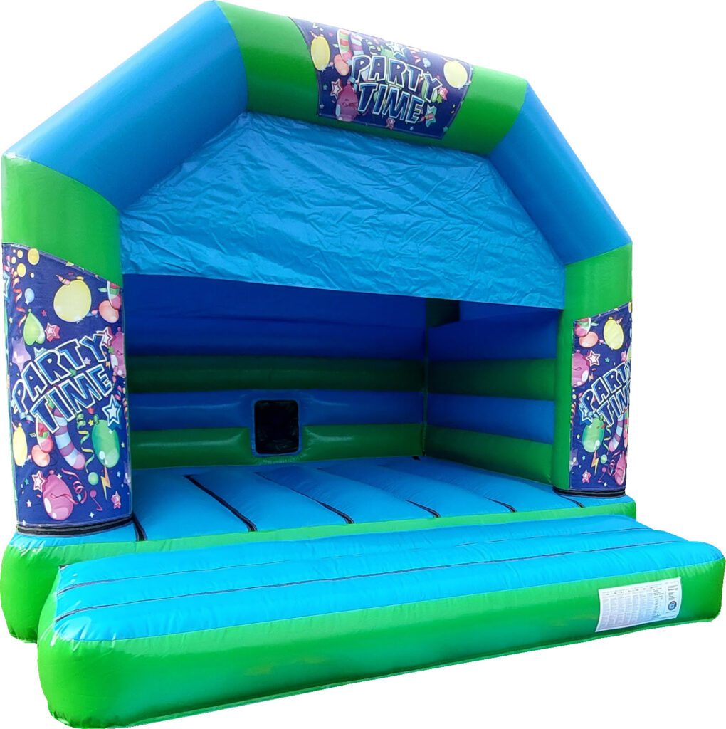 Party Time Balloons Disco Ready Adult Bouncy Castle Hire Farnborough - Kingdom of Castles