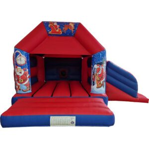 Christmas-Disco-Bouncy-Castle-Slide-Hire-Farnborough-Kingdom-of-Castles