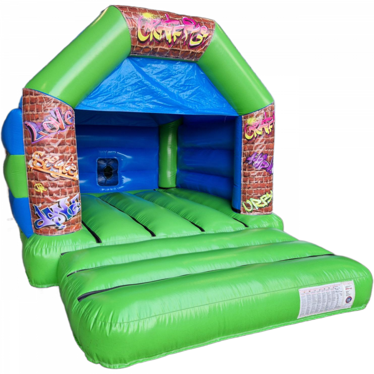 Graffiti_Bouncy_Castle_Hire_Kingdom_of_Castles_Farnborough_2