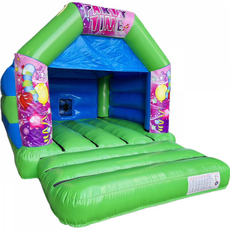 Pink_Party_Time_Bouncy_Castle_Hire_Kingdom_of_Castles_Farnborough_2