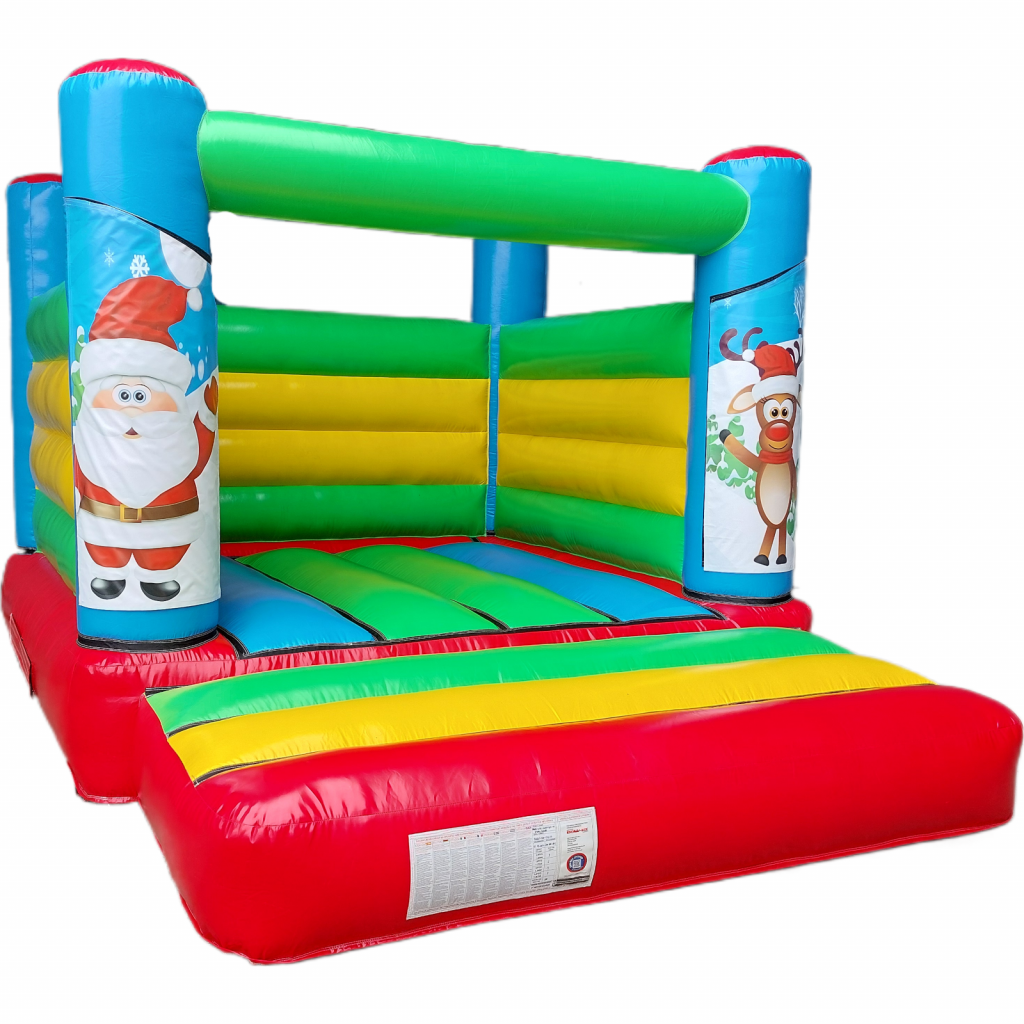 Christmas 2 Low Height Multicolour Bouncy Castle