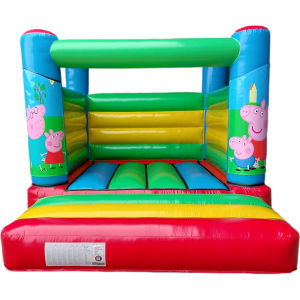 Peppa Pig Low Height Multicolour Bouncy Castle