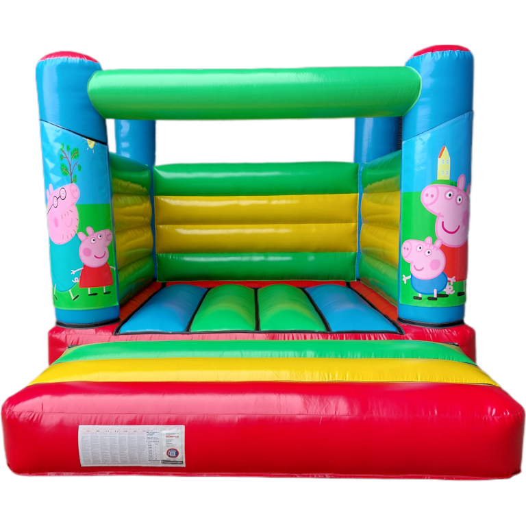 Peppa Pig Low Height Multicolour Bouncy Castle
