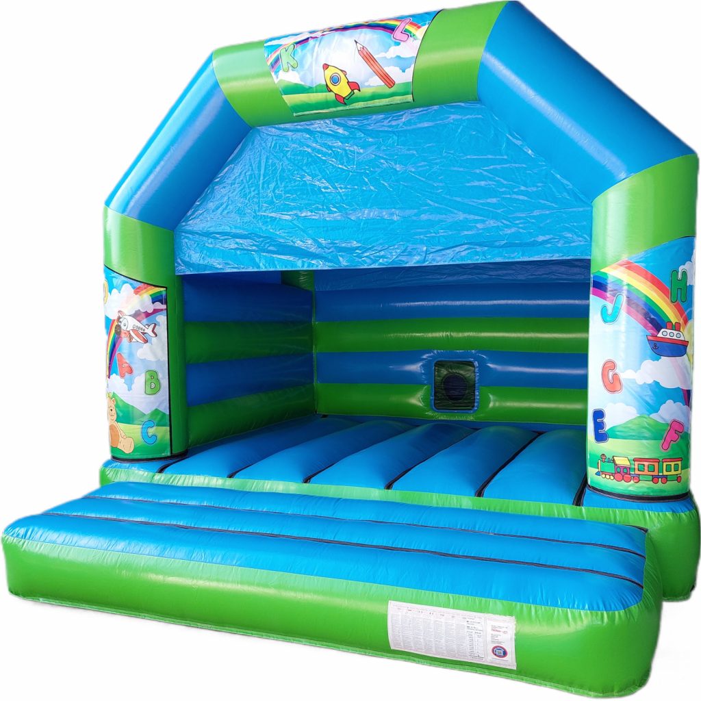 ABC Rainbows All Ages Adult Bouncy Castle