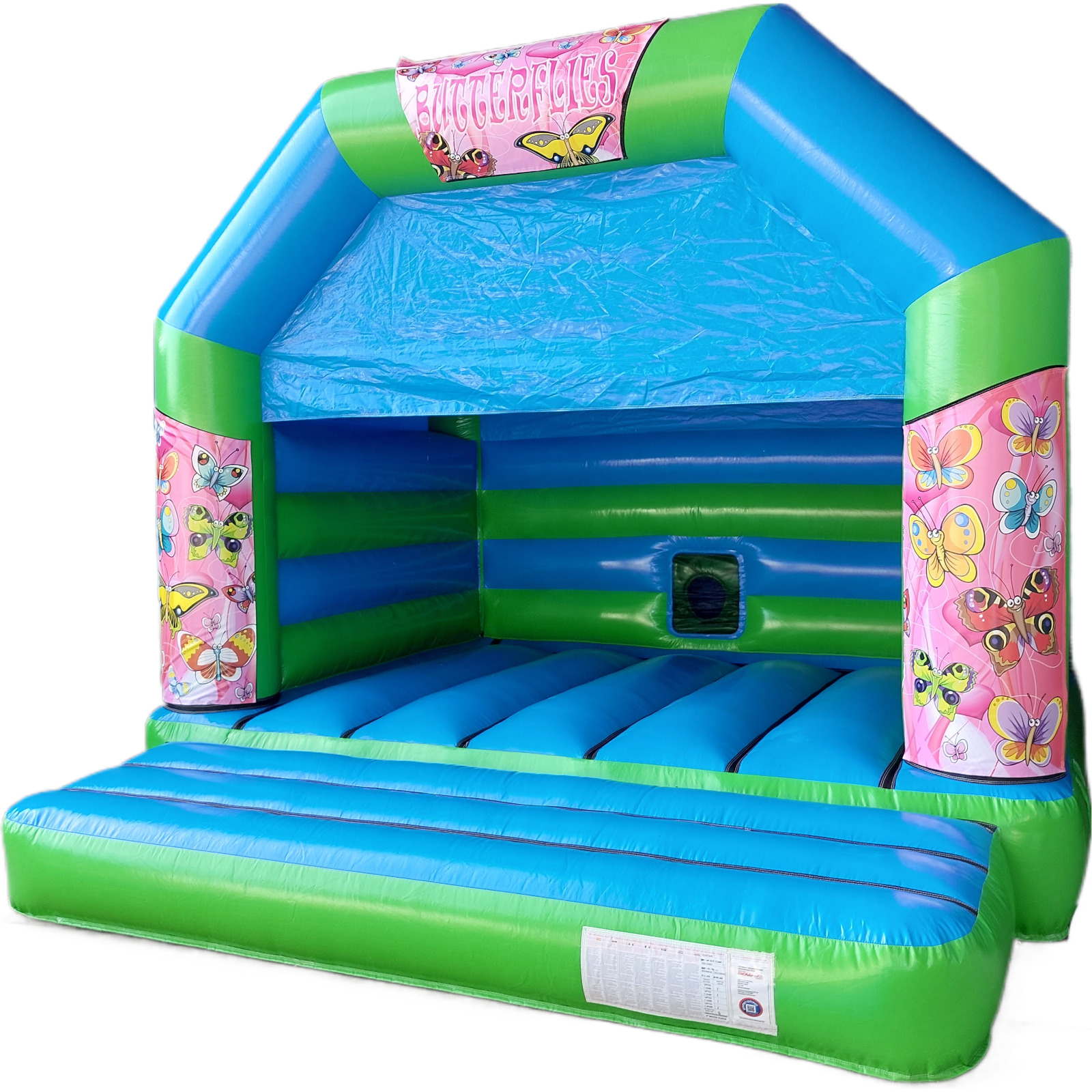 Butterflies Adult Bouncy Castle (Disco Ready) - Kingdom of Castles ...