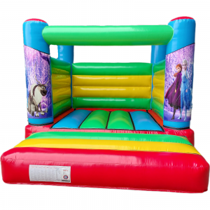 Frozen Multicolour Low Height Bouncy Castle
