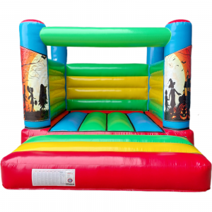 Halloween Multicolour Low Height Bouncy Castle