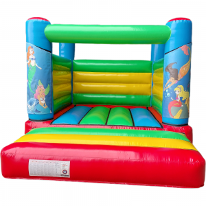 Mermaids Multicolour Low Height Bouncy Castle