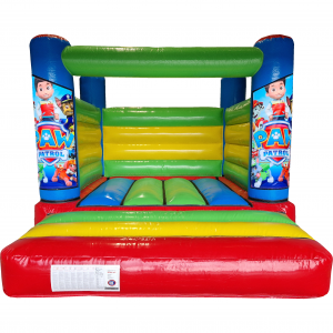 Paw Patrol Multicolour Low Height Bouncy Castle - Kingdom of Castles Farnborough