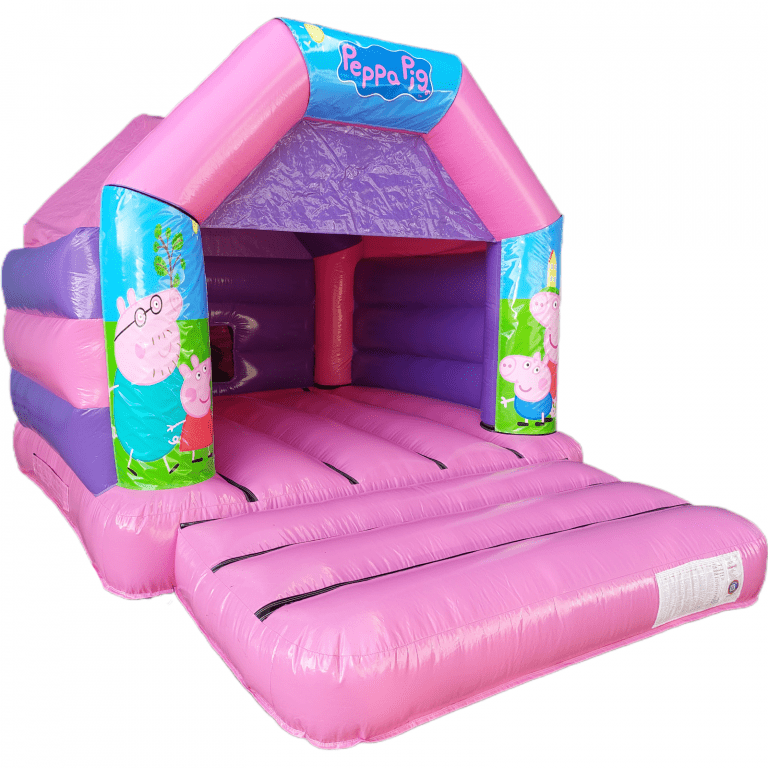 Peppa Pig Pink Bouncy Castle - Kingdom of Castles