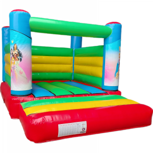 Princess Multicolour Low Height Bouncy Castle